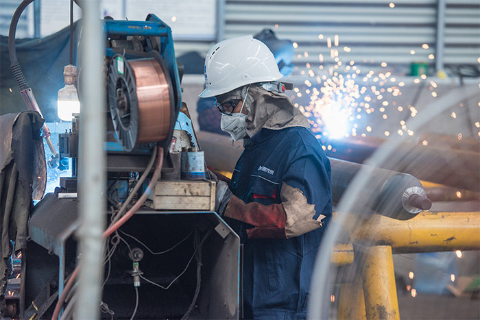 邛崃网架焊接车间